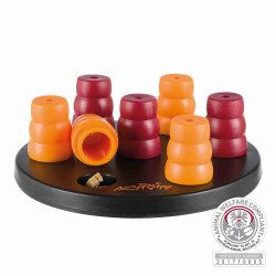 Juego de inteligencia para perros Dog Activity Mini Solitario Nivel 1 con piezas encajables que esconden snacks, estimulación me
