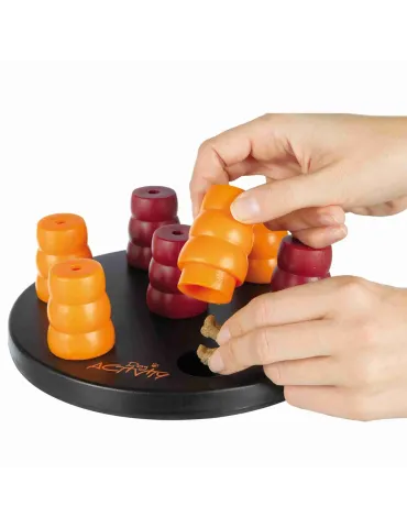 Juego de inteligencia para perros Dog Activity Mini Solitario Nivel 1 con piezas encajables que esconden snacks, estimulación me 2