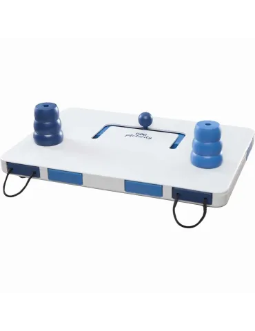 Dog Activity Move2Win cerrado, juguete interactivo para perros con piezas de tirar y deslizar.