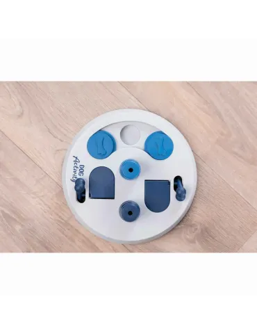 Juguete interactivo Dog Activity Flip Board con piezas deslizantes y compartimentos ocultos para perros. 2