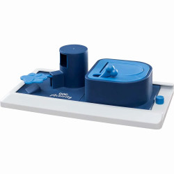 Juego interactivo Poker Box Vario 2 para perros, con compartimentos y mecanismos para encontrar premios (juego de inteligencia).
