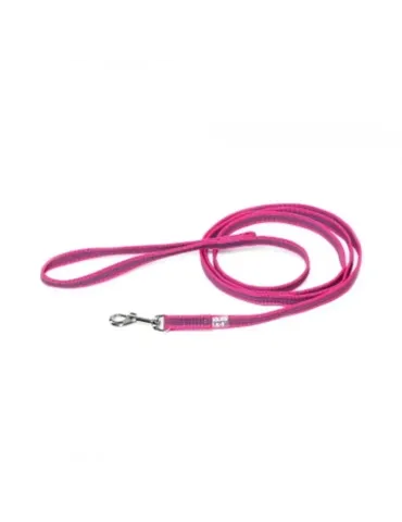 Correa entretejida rosa Julius-K9 de 1.20 metros y 14 mm para perros. 2