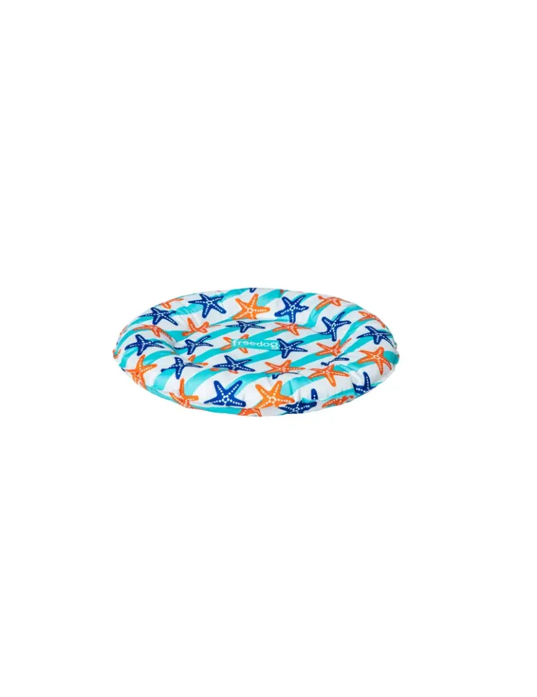 Freedog Donut Refrescante — vista oblicua del estampado de estrellas de mar