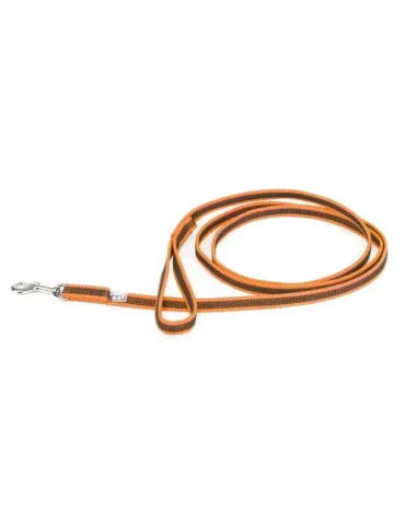 Correa entretejida naranja Julius-K9 de 1.20 metros y 14 mm para perros. 2