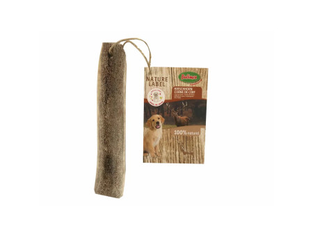 Media asta de ciervo natural Bubimex tamaño XL para perros grandes, peso entre 160 y 200 gramos. 2