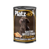 Lata de alimento húmedo Platz-K9 Gastrointestinal sabor pollo para perros con sensibilidad digestiva.