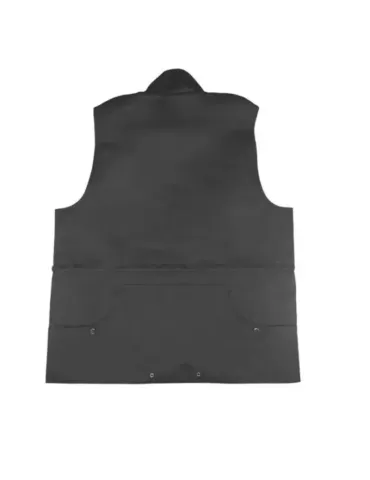 Chaleco negro de entrenamiento para perros Platz-K9 con múltiples bolsillos frontales. 2