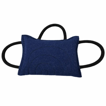 Corrector de mordida hard tipo Schweikert para adiestramiento canino, mordedor resistente con asas para entrenamiento profesiona