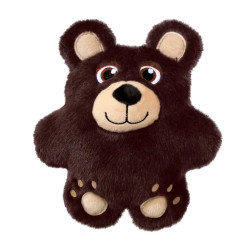 Juguete para perro KONG Snuzzles con forma de oso marrón, peluche sonoro con embalaje original. 2