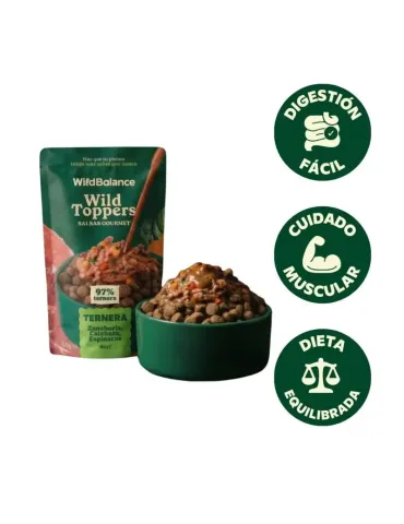 Wild Balance Topper Salsa Gourmet de Ternera, 85 g para perros 2