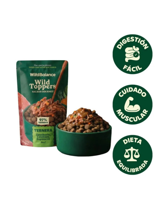 Wild Balance Topper Salsa Gourmet de Ternera