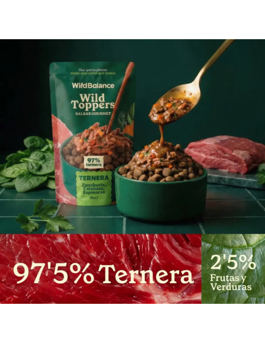 Wild Balance Topper Salsa Gourmet de Ternera