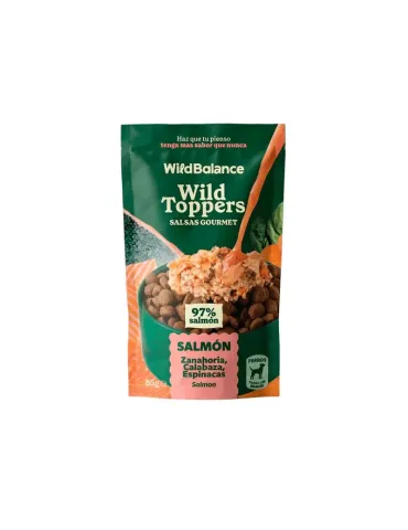 Wild Balance Topper Salsa Gourmet de Salmón, 85 g para perros