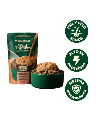 Wild Balance Topper Salsa Gourmet de Salmón, 85 g para perros 2
