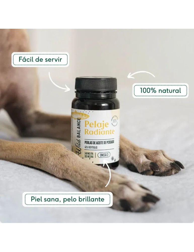 Wild Balance Pelaje Radiante Cápsulas Omega 3