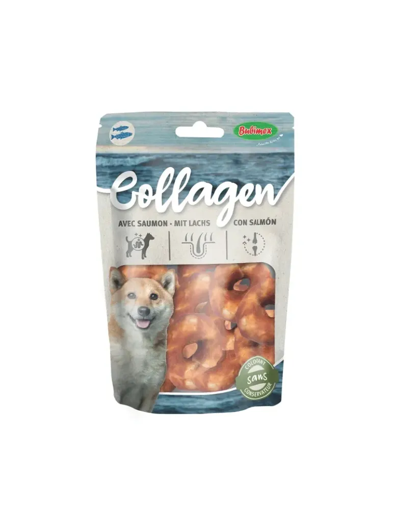 Bubimex Bolsa Aritos Collagen Salmón