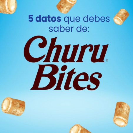Churu Bites Snack de Pollo con Salmón (8x12g)