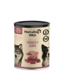 NutraDog Wild Lata de Ternera y Cerdo