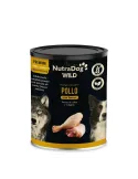 NutraDog Wild Premium Lata de Pollo con Hueso