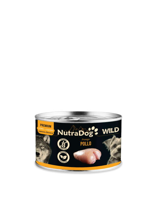 NutraDog Wild Premium Lata de Pollo
