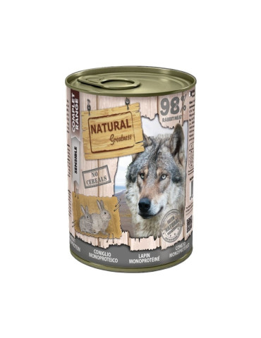 Natural Greatness Lata Monoproteica de Conejo