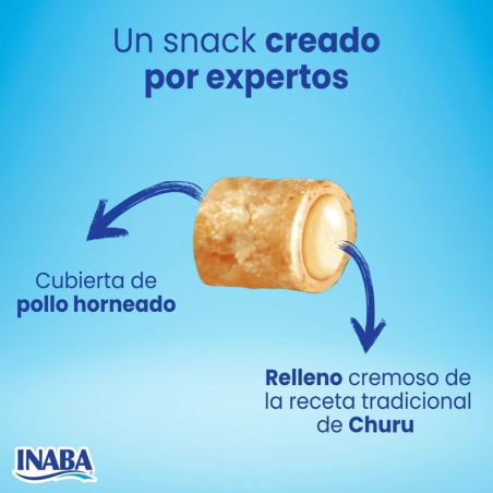 Churu Bites Snack de Pollo con Salmón (8x12g)