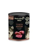 Nutradog Wild Premium Lata de Ternera con Cartílago