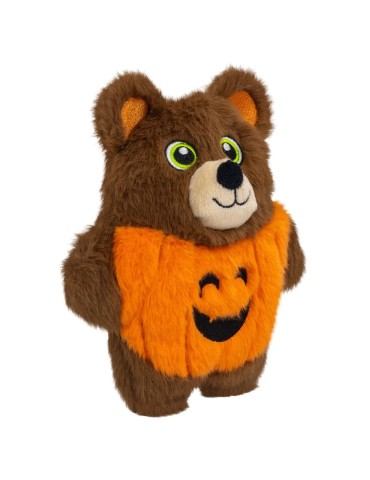 KONG Halloween Snuzzles Pumpkin Bear, juguete de peluche para perros 2