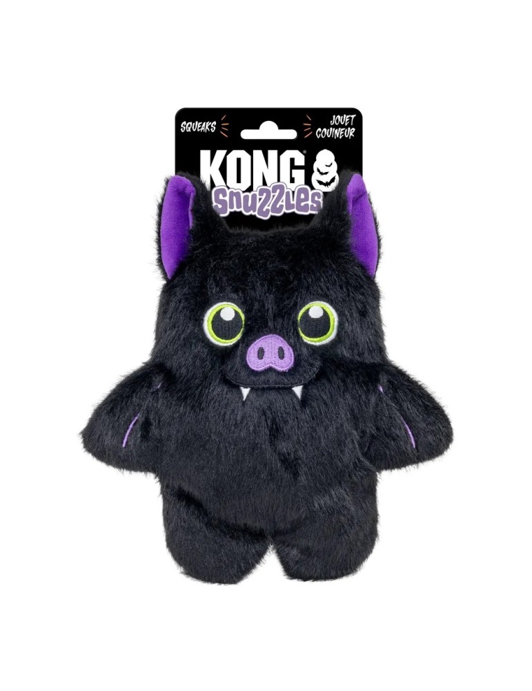 KONG Halloween Snuzzles Bat, juguete de murciélago para perros