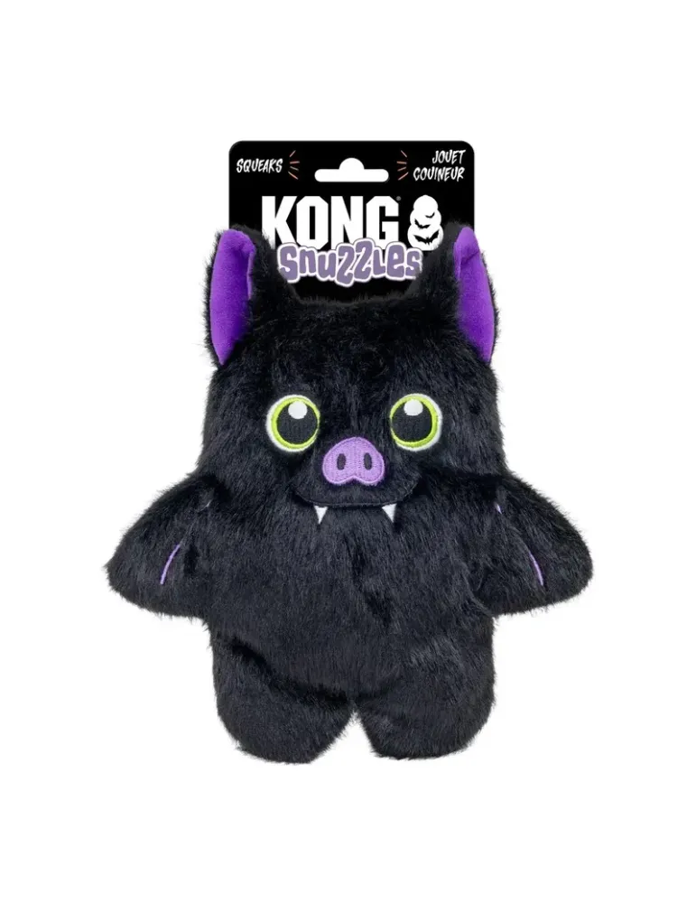 KONG Peluche Halloween Snuzzles Murciélago — kONG Halloween Snuzzles Bat, juguete de murciélago para perros