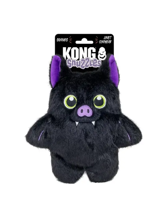KONG Peluche Halloween Snuzzles Murciélago — kONG Halloween Snuzzles Bat, juguete de murciélago para perros