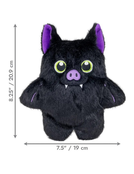 Medidas del KONG Halloween Snuzzles Bat: 20,9 × 19 cm