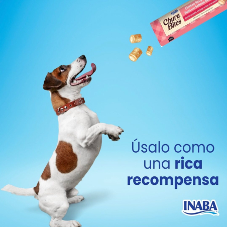 Churu Bites Snack de Pollo con Queso (8x12g)