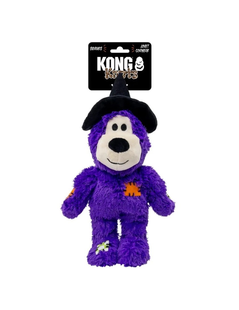 Kong Halloween Wild Knots Witch Bear Purple