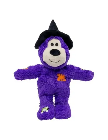 KONG Peluche Halloween Wild Knots Oso Bruja Morado — juguete de Halloween 2