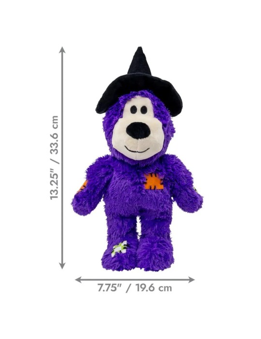 Kong Halloween Wild Knots Witch Bear Purple