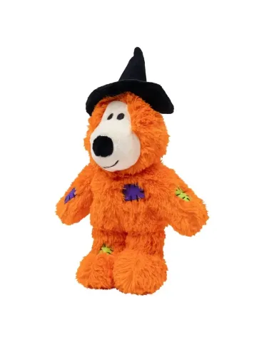 KONG Peluche Halloween Wild Knots Oso Bruja Naranja — juguete de Halloween 2