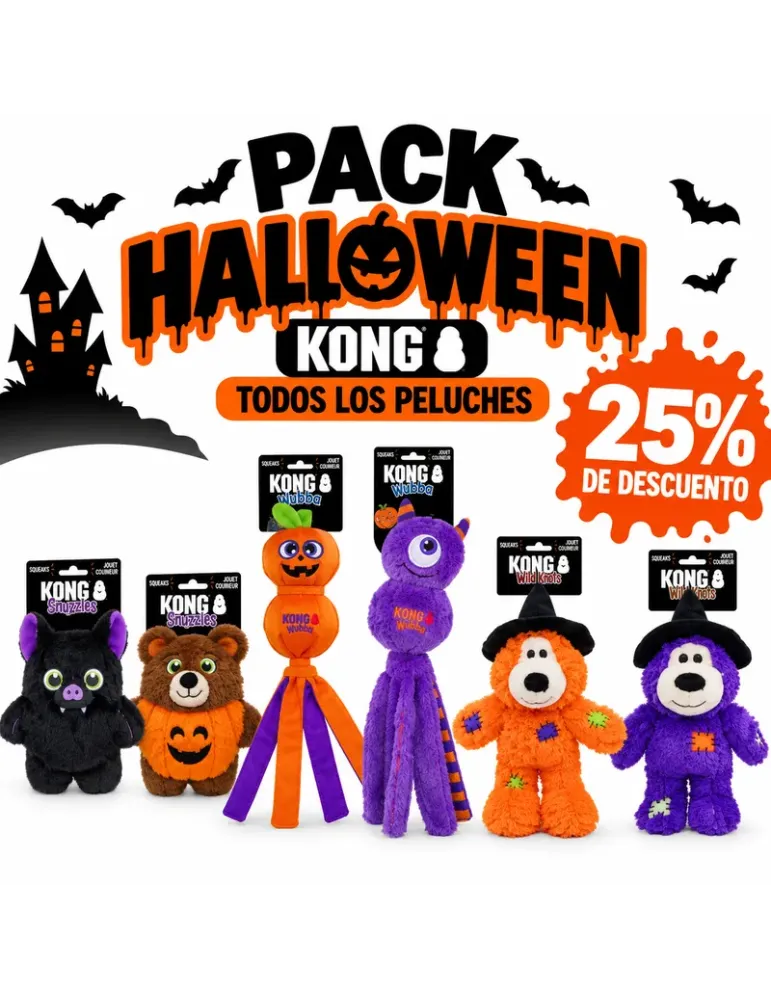 KONG Pack Halloween Completo — juguete de Halloween