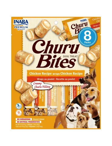 Churu Bites Snack de Pollo (8x12g)