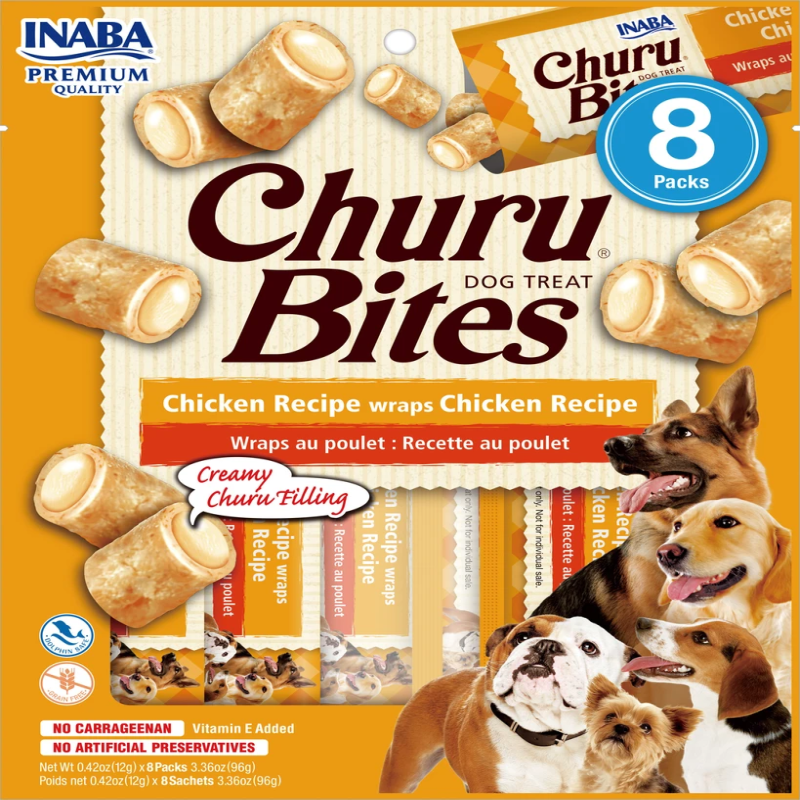 Churu Bites Snack de Pollo (8x12g)
