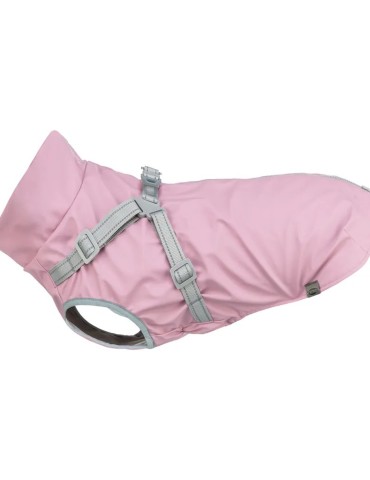 Trixie Capa impermeable con arnés Pontis Rain Rosa — imagen principal