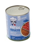 Bubimex Gustav Adult paté de atún para perros, 400 g