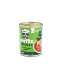 Bubimex Gustav Adult paté de conejo para perros, 400 g