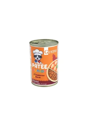 Bubimex Gustav Junior paté de pollo para perros, 800 g 2