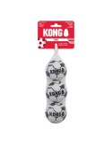 KONG Sport Soccer pelotas de fútbol M pack de 3 para perros