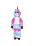 Bubimex peluche unicornio XXL con papel crujiente para perros, 80 cm