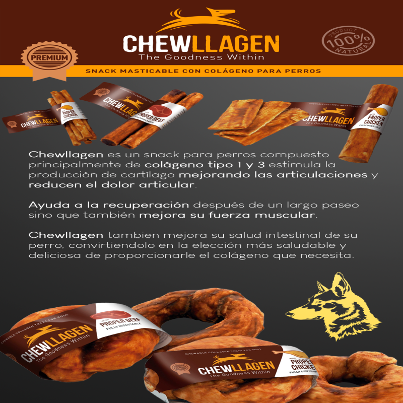 Chewllagen Palitos Colágeno