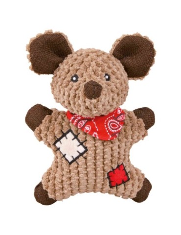 Trixie Ratón con Parches Tejido 19 cm para perros
