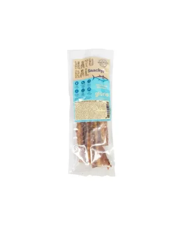 Snackys columna de salmón – snack natural, bolsa de 90 g 2
