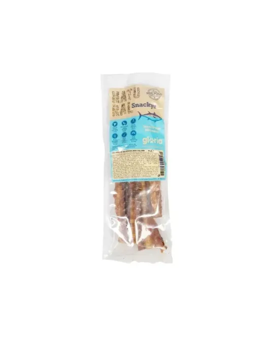 Snackys columna de salmón – snack natural, bolsa de 90 g